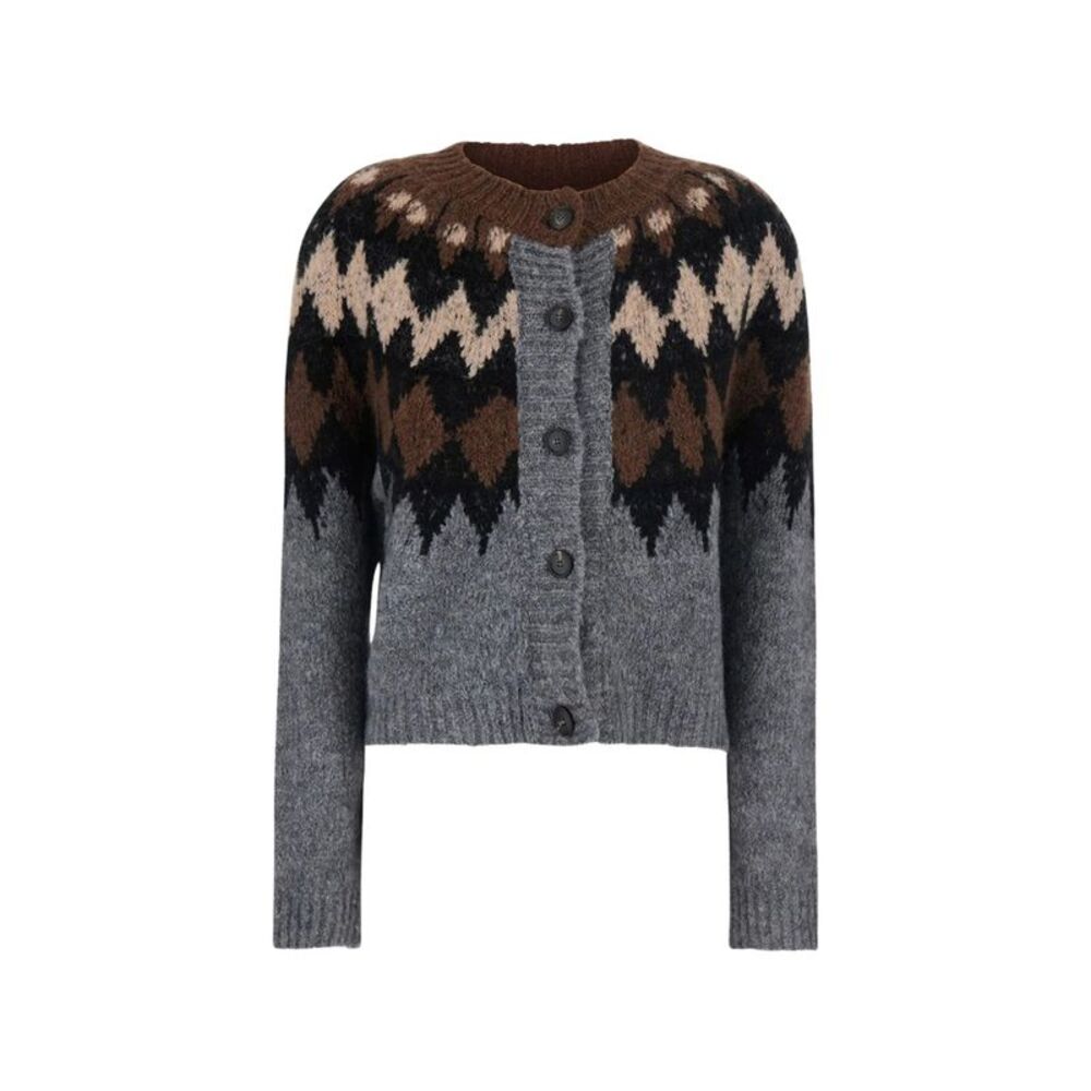 Tela Grey Knitwear - Cardigans Women